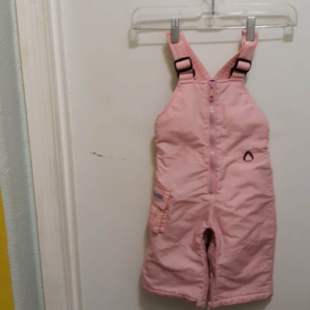 Columbia infant girl's snowbibs 18 months